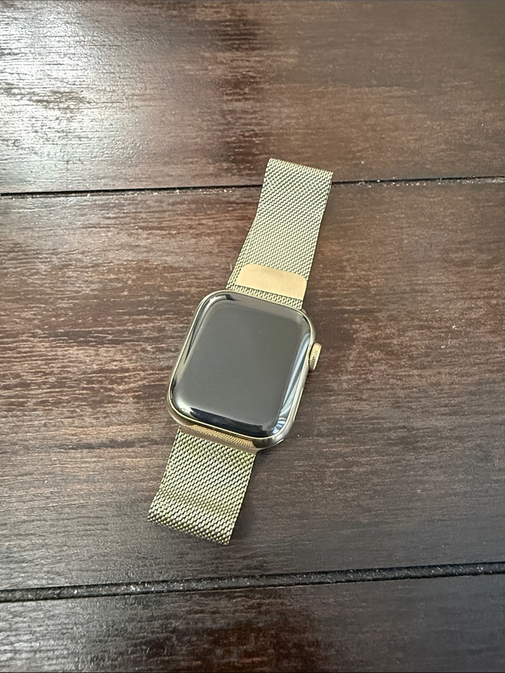Apple Watch Series 8 Gold 41 mm with Milanese Loop Band